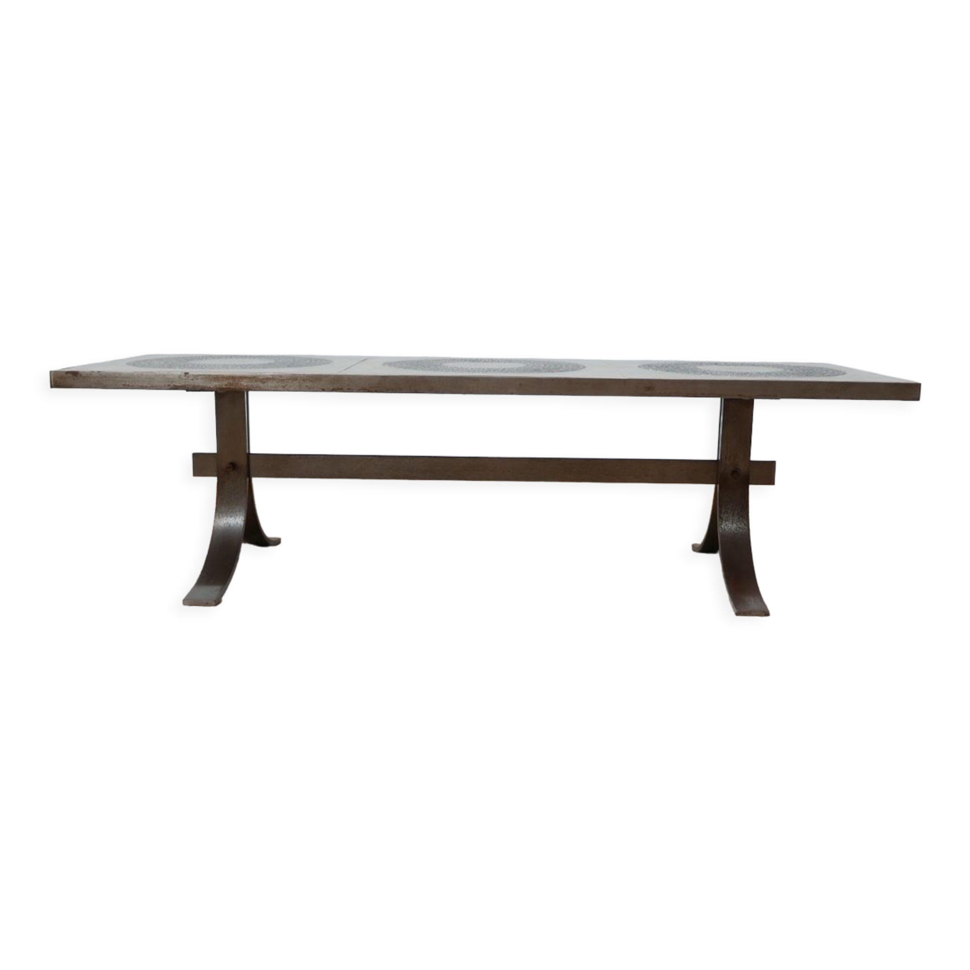 Mid-century brutalist coffee table