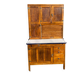 armoire buffet de cuisine porcelaine, émaillée et Hoosier