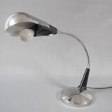 Large chrome desk lamp
