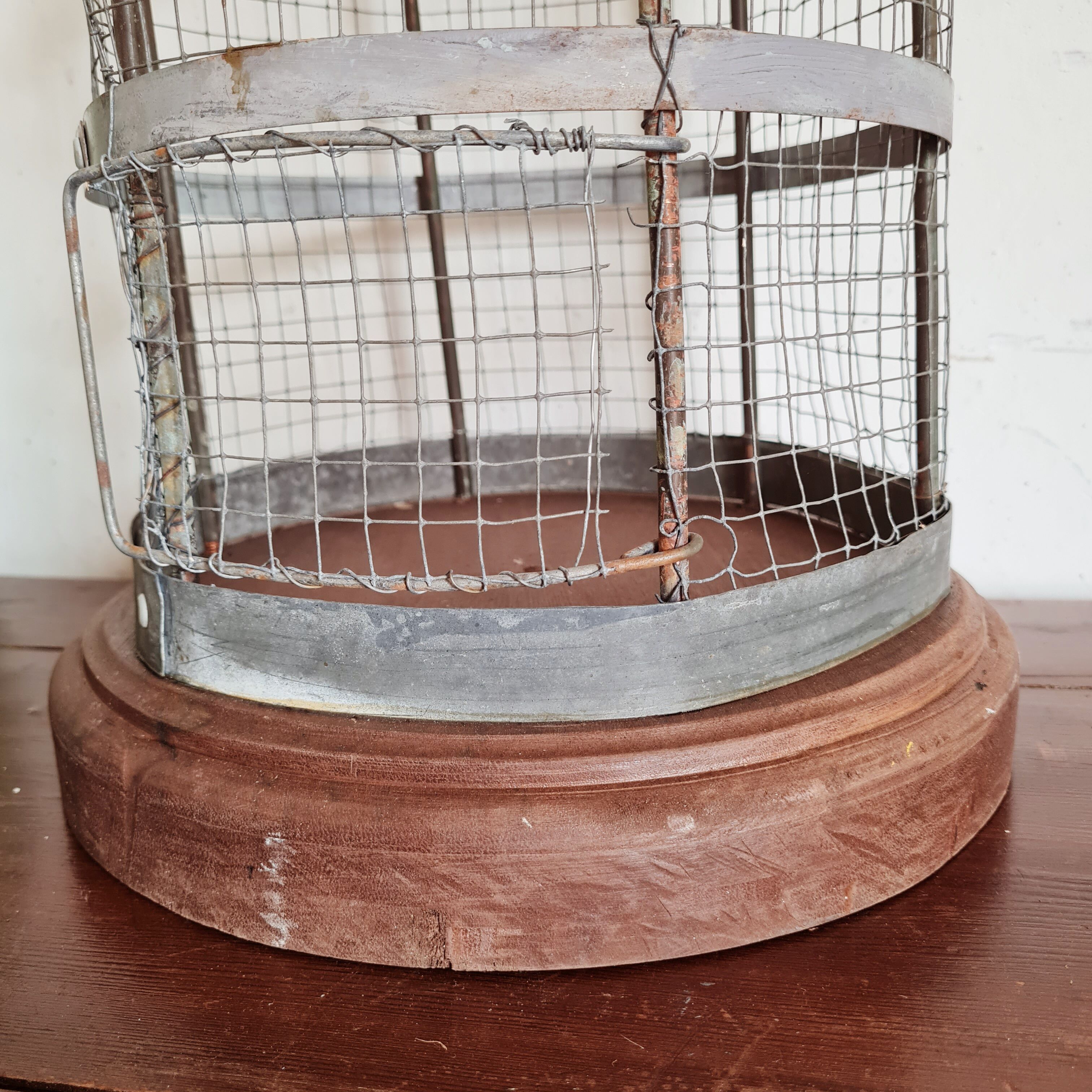 Ancient bird cage