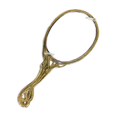 Bronze hand mirror