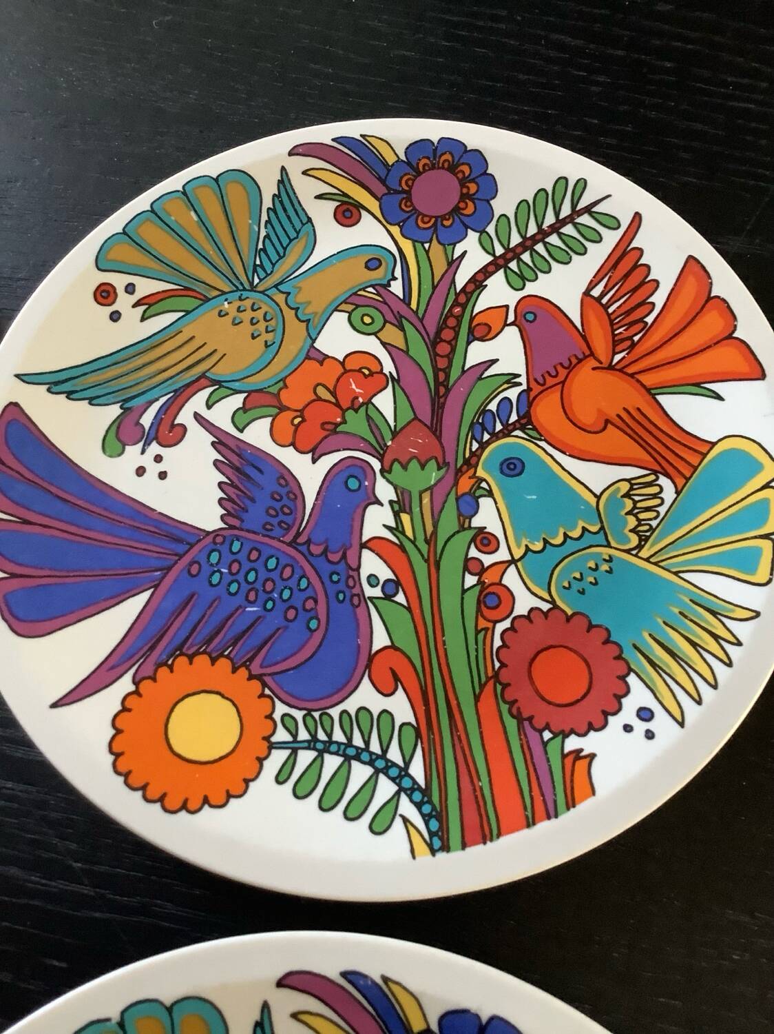 Set of 5 Acapulco plates by Villeroy & Boch