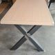 Dining table metal feet