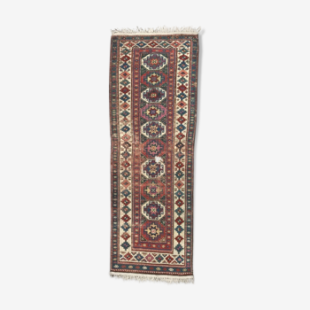 Carpet old caucasian kazak Hall 102 x 274 CM