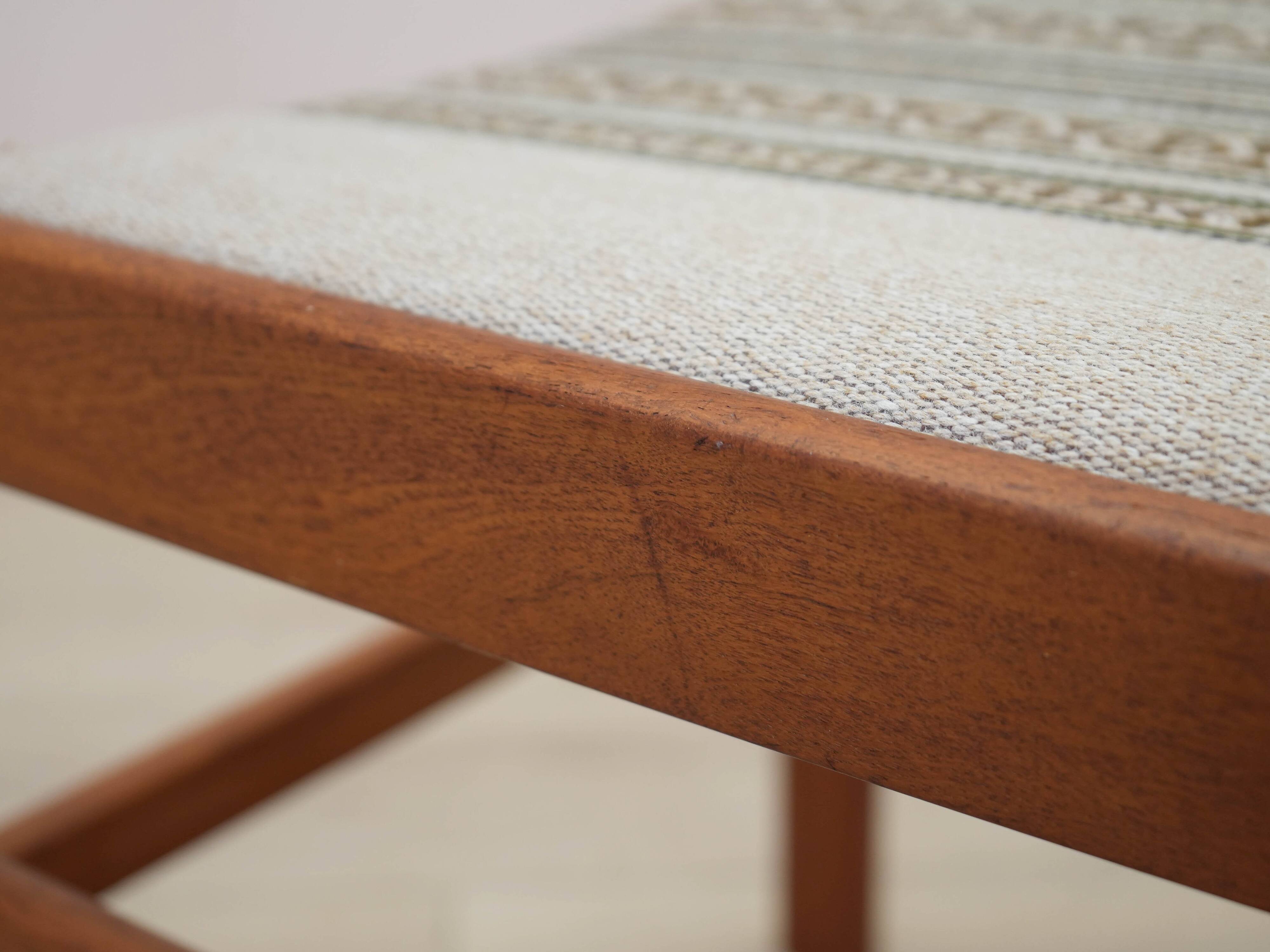 Set of two teak chairs, Danish design, 1970s, made in Denmark