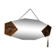 Miroir hexagonal art déco, 100x50 cm