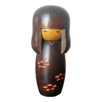 Kokeshi du Japon, souvenir décoratif vintage en bois, Sosaku Kokeshi