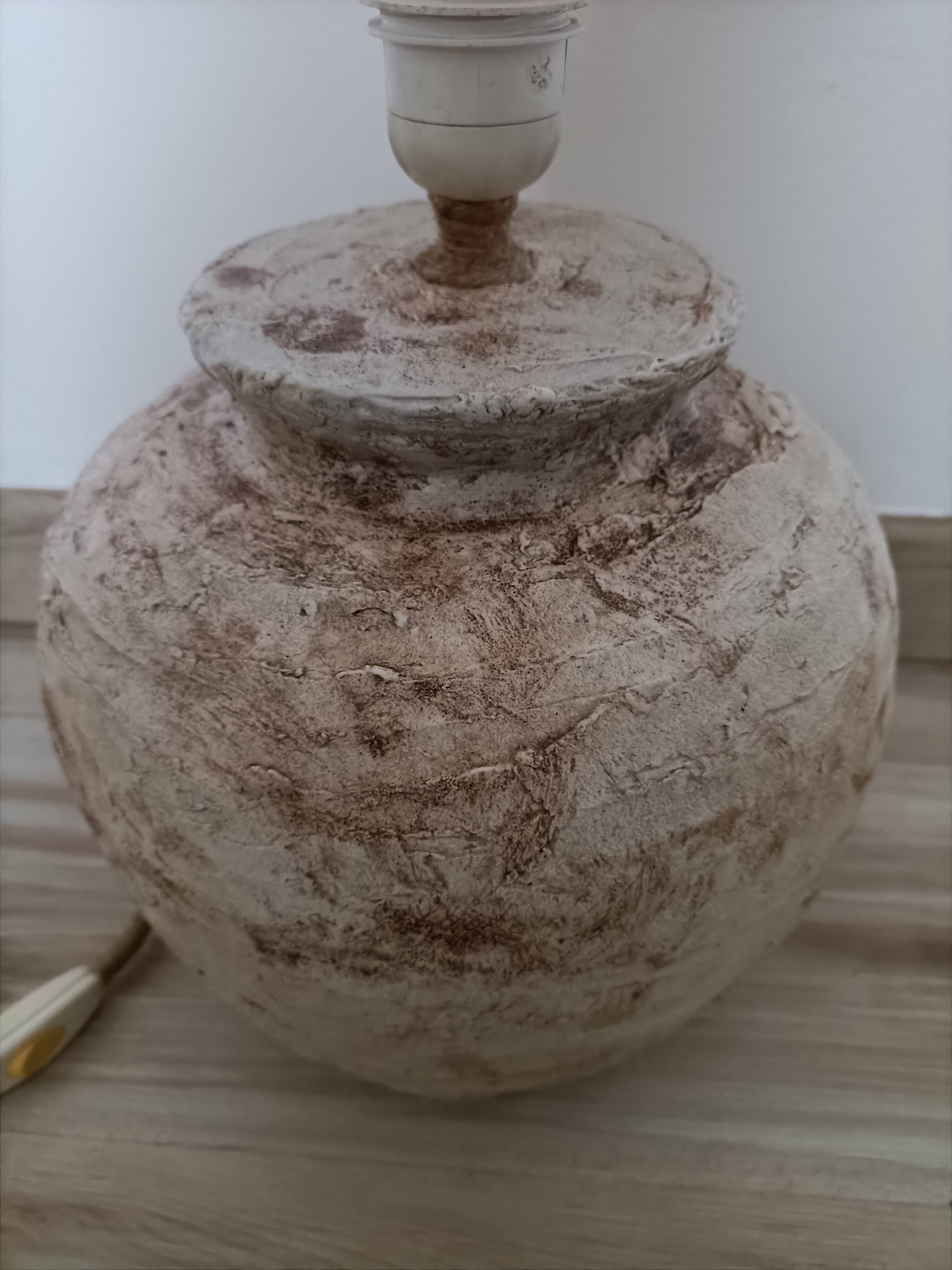 Redesigned table lamp – Shabby Chic and Vintage