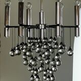 Murano 79-drop glass chandelier, circa 1965