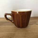 Vintage set of 5 bistro coffee cups