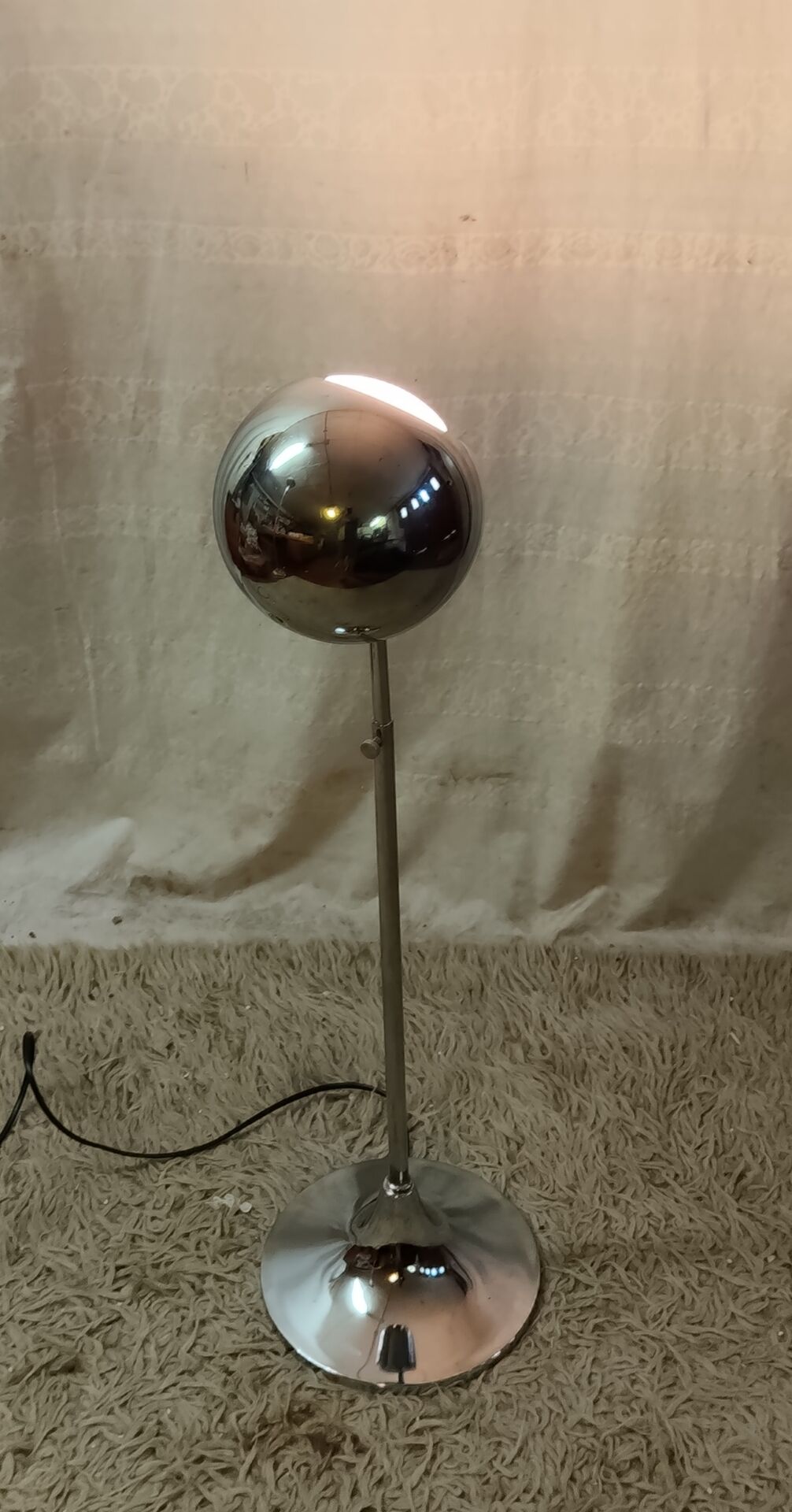 Lampe à poser type Eye-ball style Space-age - années 70 