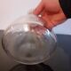 Old glass carafe / 1 liter