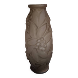 Espaivet vase "foliage and berries" art deco.