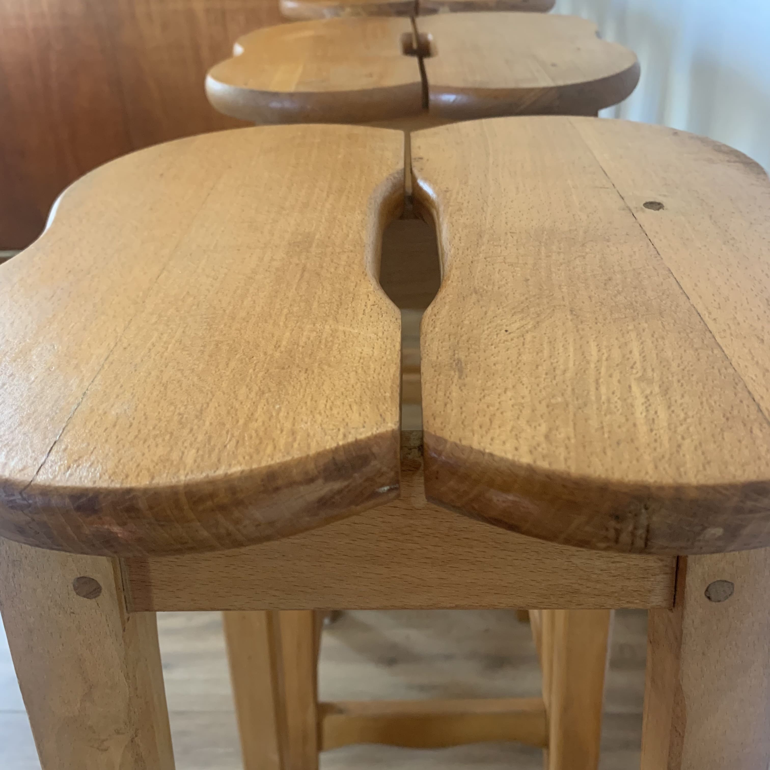 Set of 4 high stools