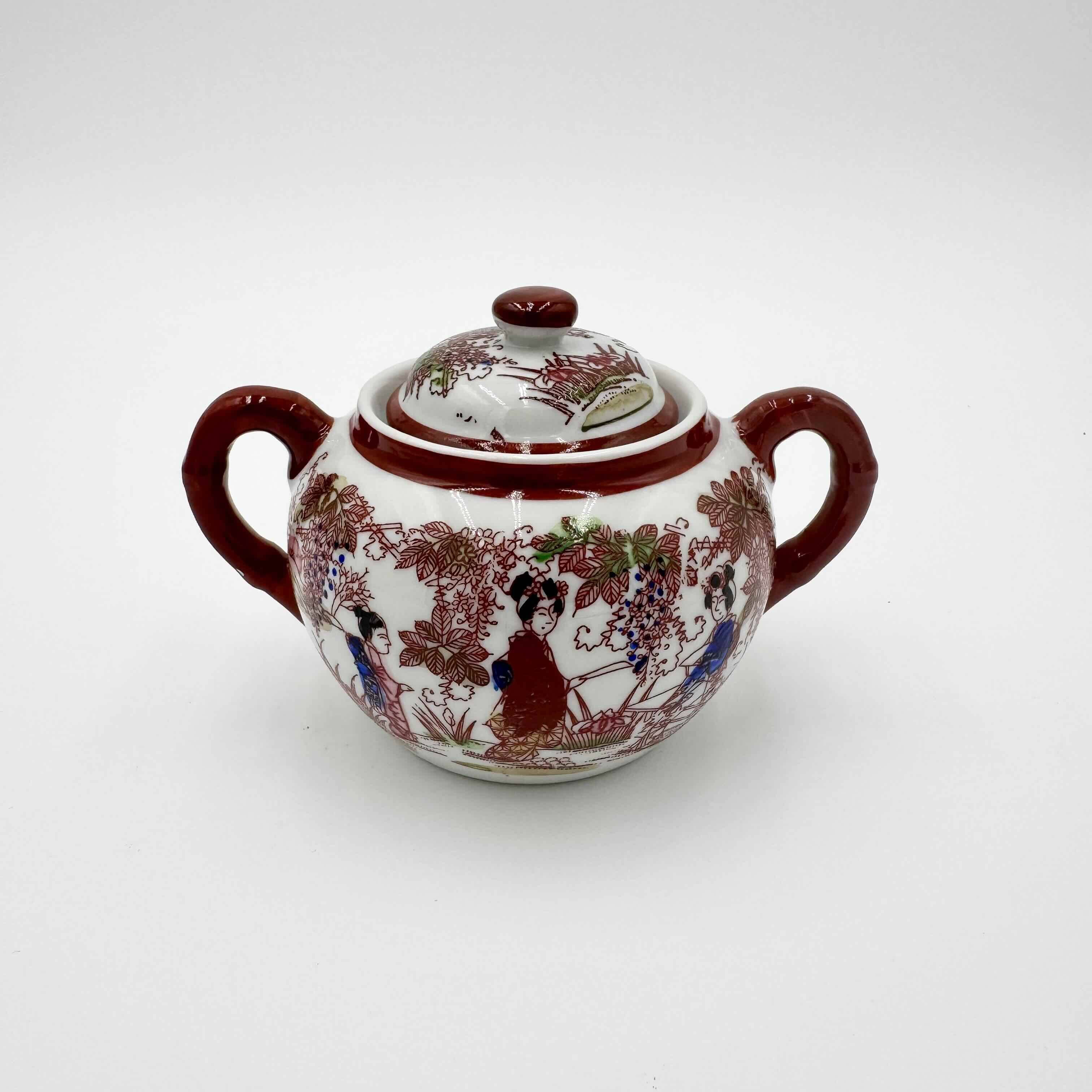 Japanese fine porcelain tea set