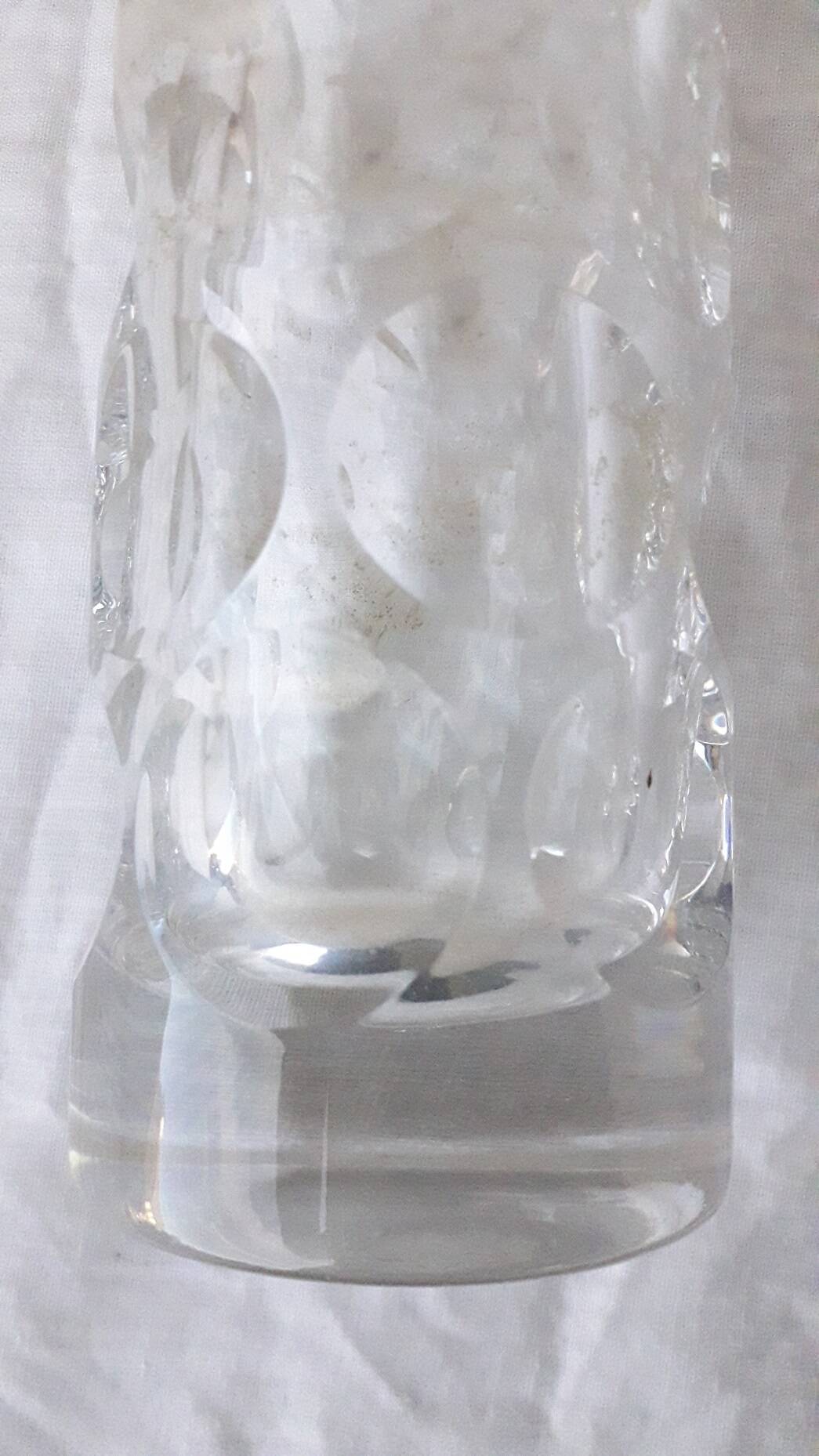 Crystal vase