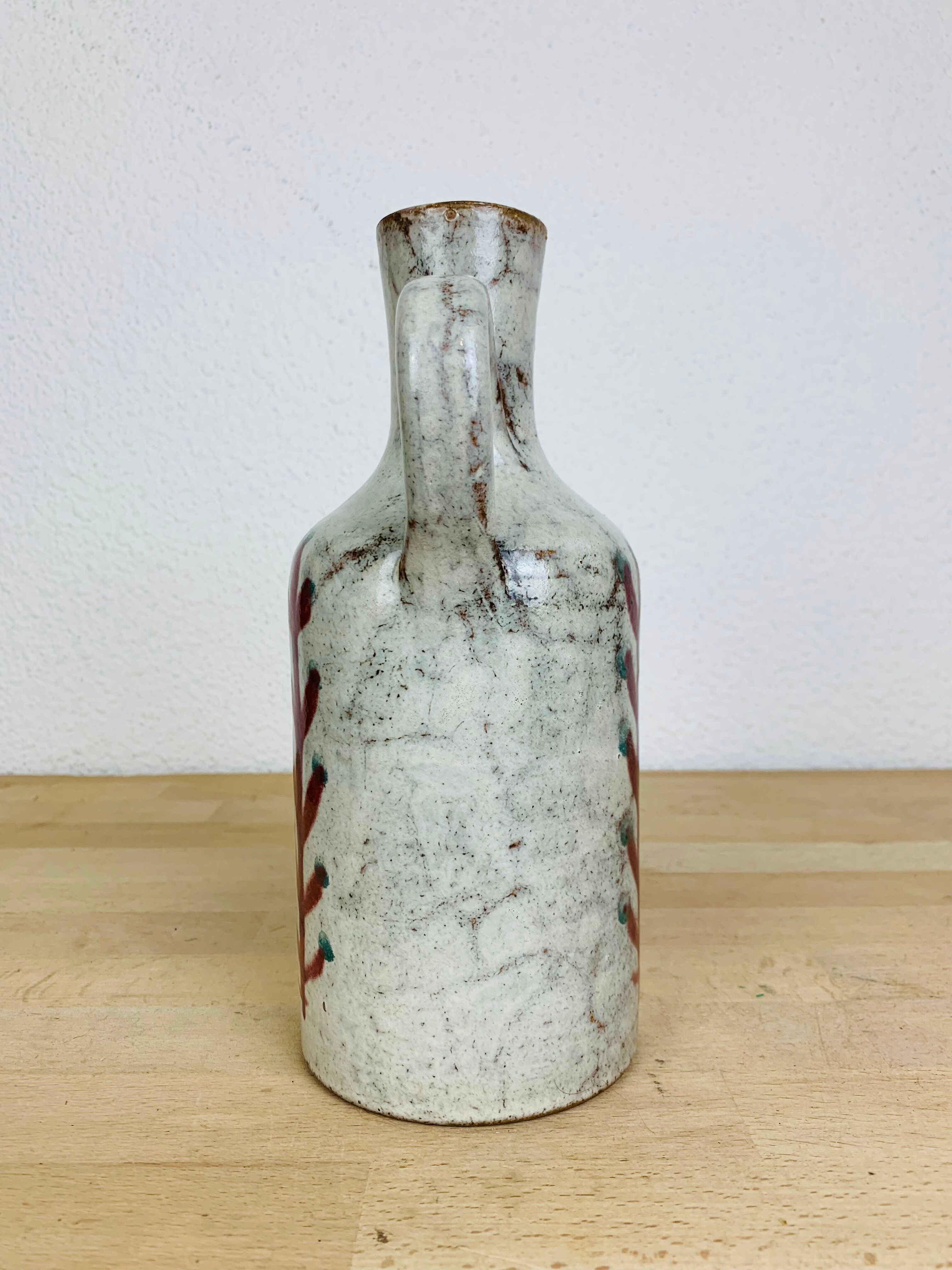 Ceramic pitcher by Gustave Raynaud Atelier le Murier