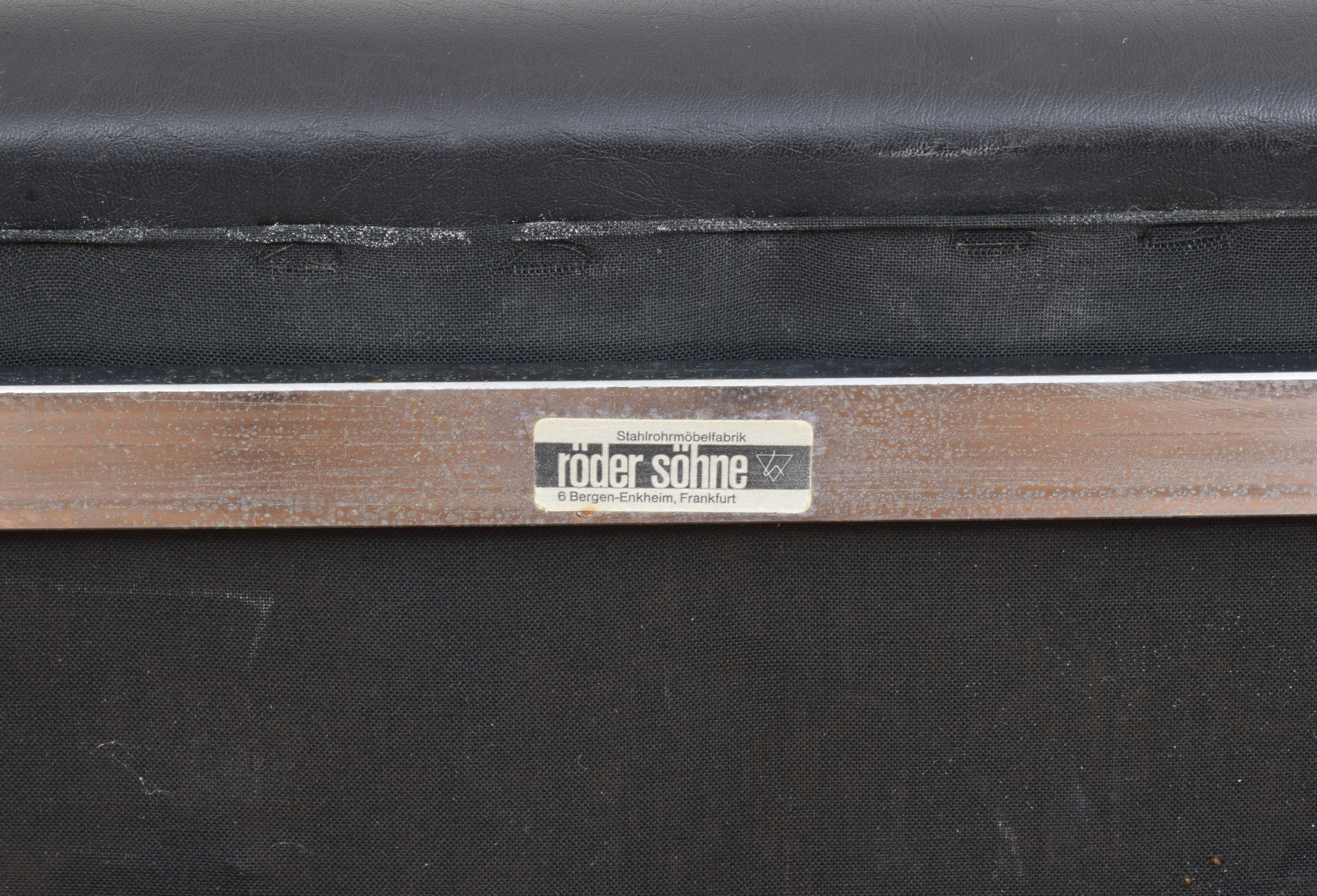 Mid-Century German Office Chair from Röder & Söhne, 1970s