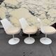 4 Tulip chairs by Eero Saarinen for Knoll International