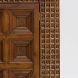 Spanish Brutalist Sideboard solid wood