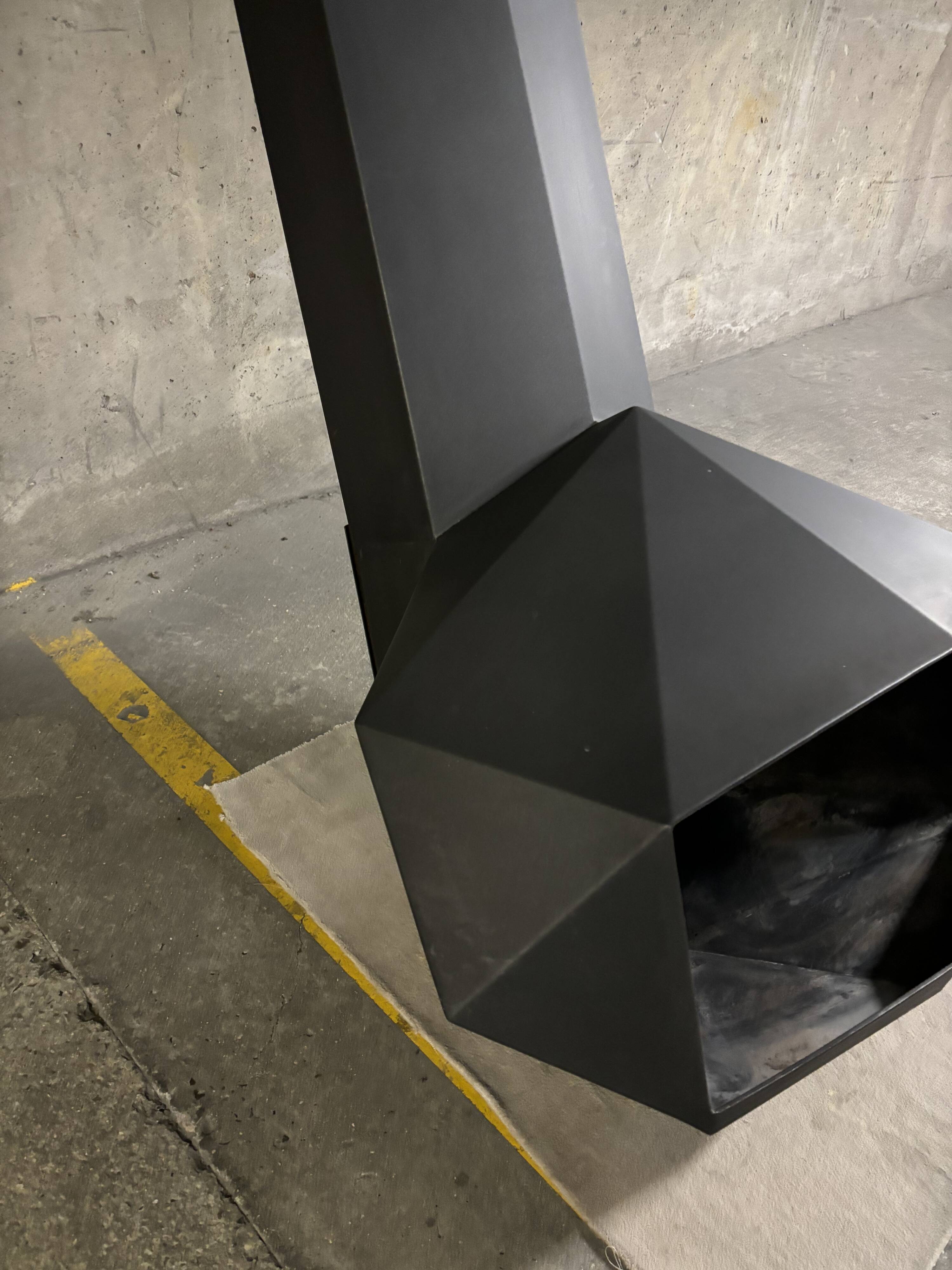 Don Bar 1970 hanging fireplace