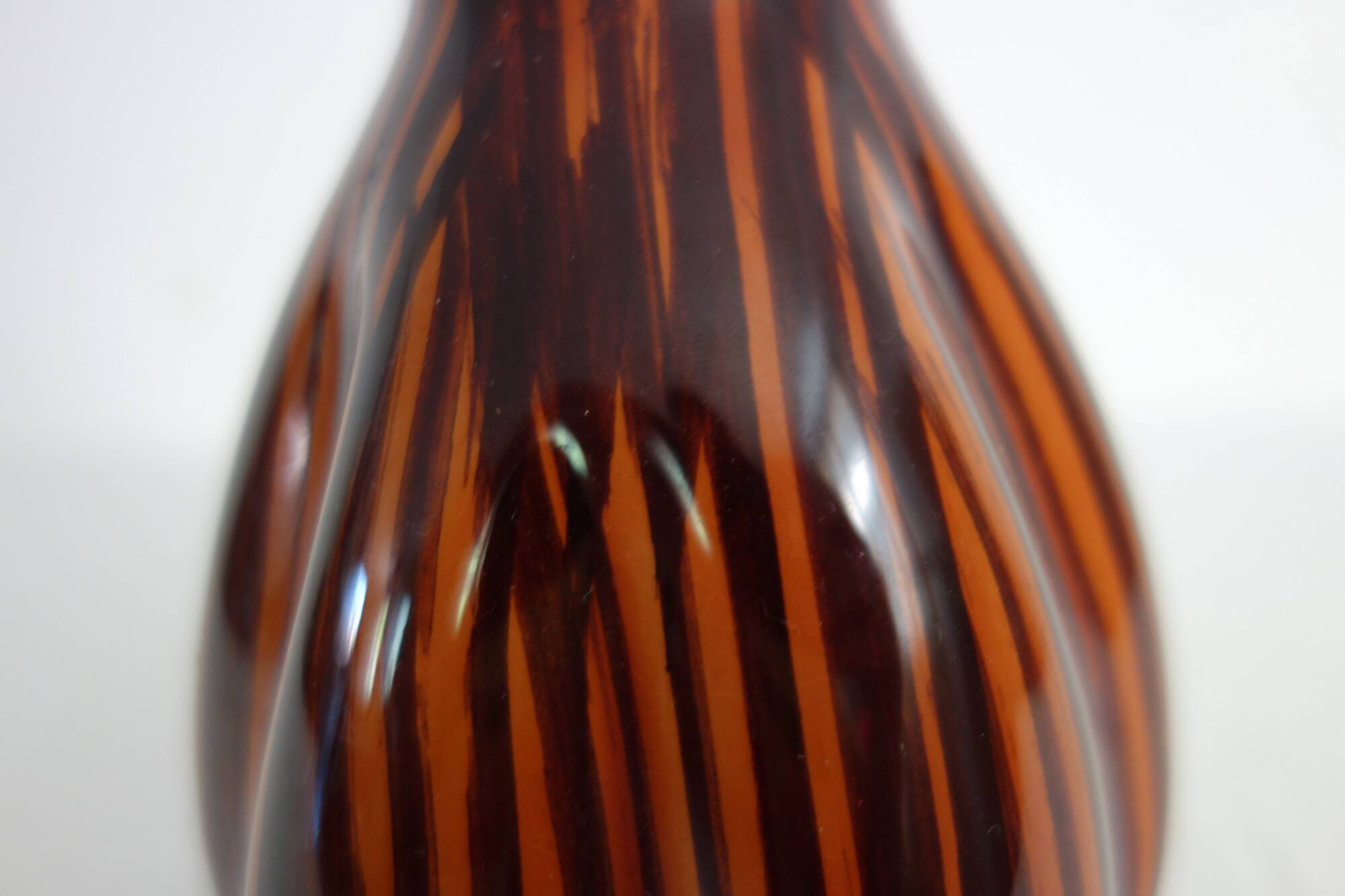 Domino Sarreguemines vase from the 50s/60s