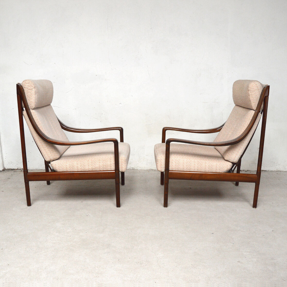 Paire de fauteuils Wilhelm Knoll, 1960