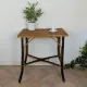 Wood and rattan table 1920