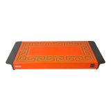 Vintage orange underplate 70s