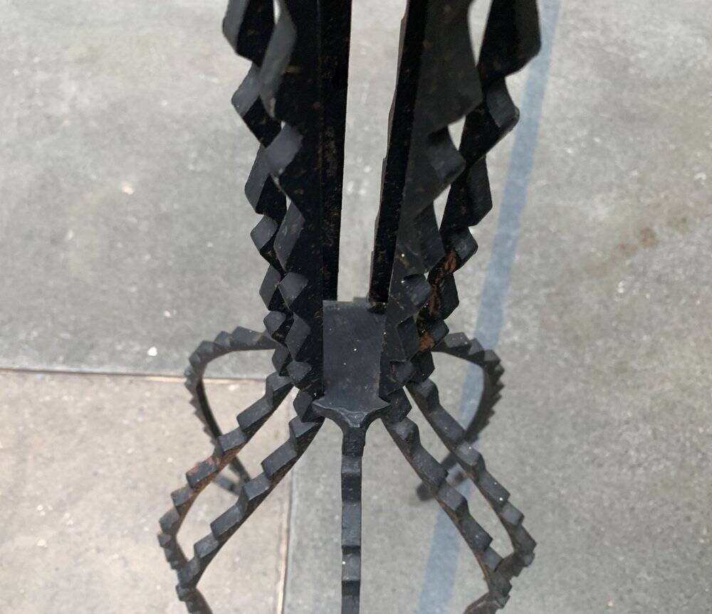 Mid-Century Brutalist Candle Holder