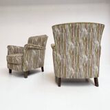 Re-upholstered vintage armchair, 1960’s