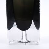 Sommerso glass vase by Nils Landberg for Orrefors