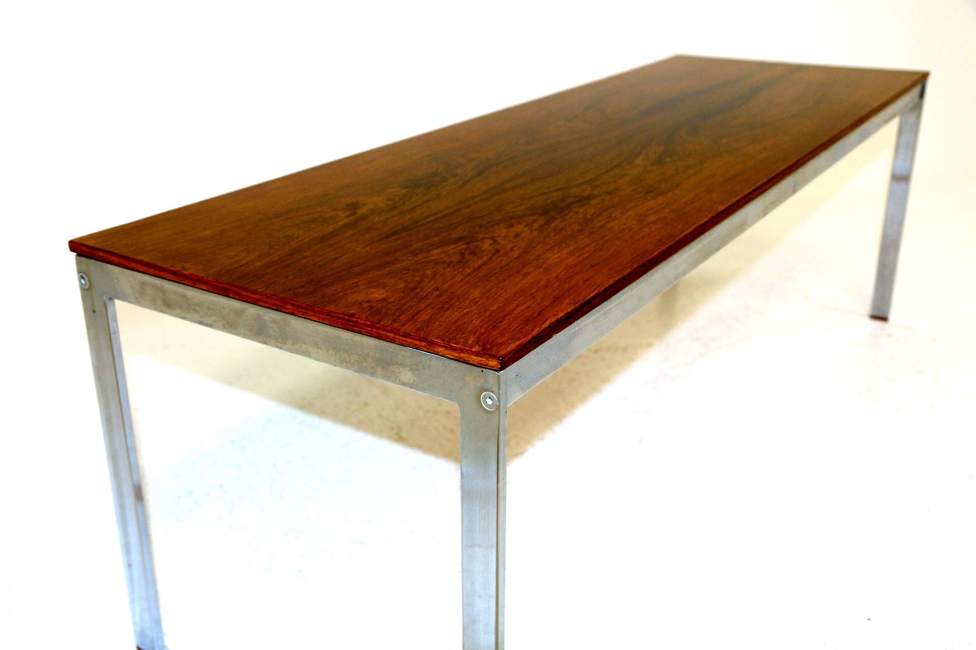 Rosewood "Alpacka" bench, Gillis Lundgren, Möbel-Ikéa, Sweden, 1960