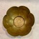 Brass salad bowl