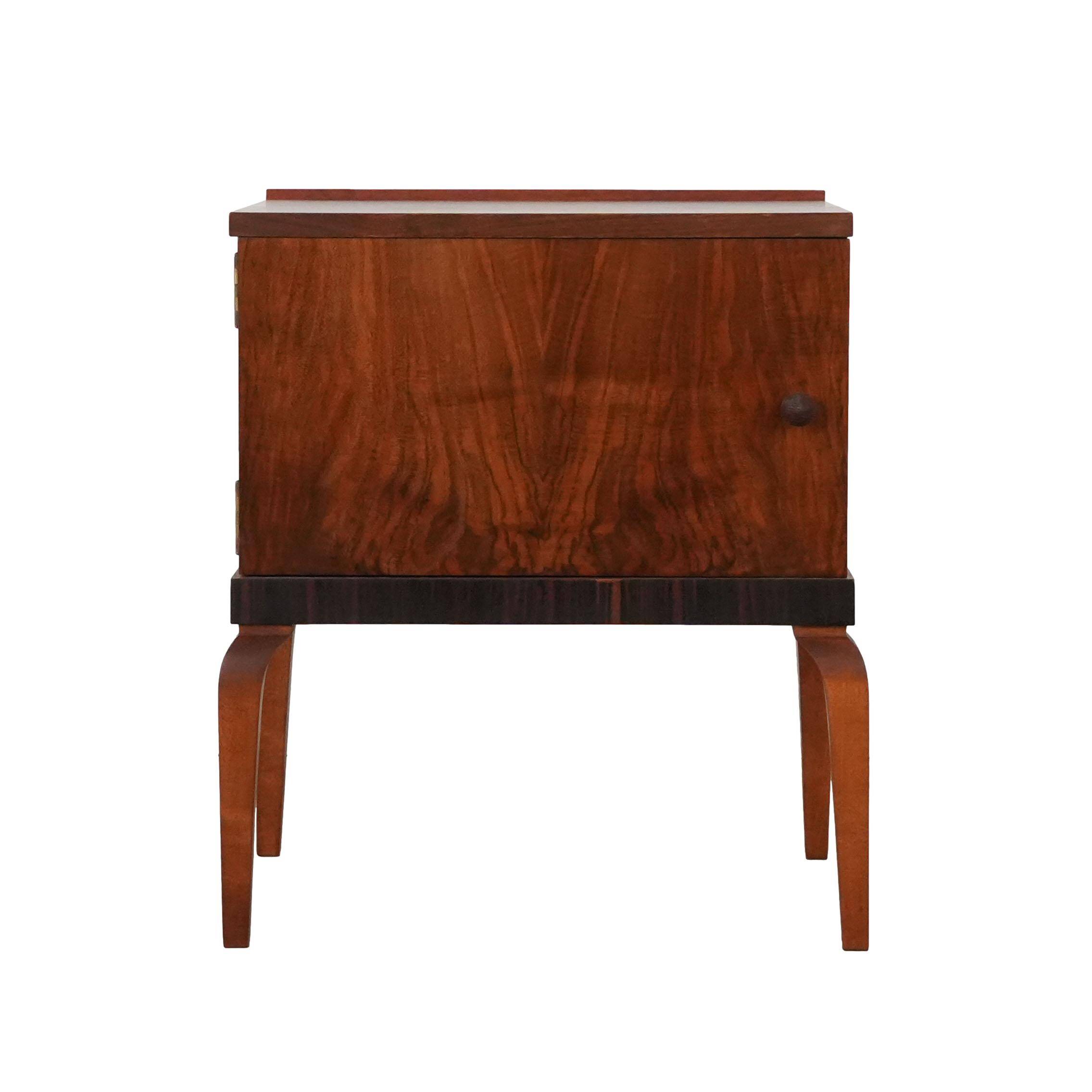 Walnut cabinet, Danish design, 1960s, production: Denmark