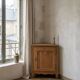Charming corner furniture in solid wood