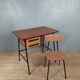 Ensemble bureau et chaise d'enfant vintage