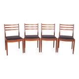 Vintage Teak Dining Chairs by Victor Wilkins for G-Plan, 1960s, Set of 4