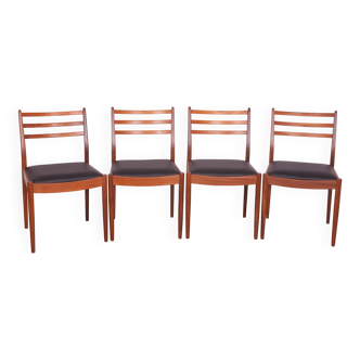 Vintage Teak Dining Chairs by Victor Wilkins for G-Plan, 1960s, Set of 4