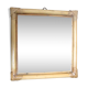 Miroir rotin carré 31x31cm