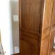 Vintage Parisian wardrobe with sliding doors