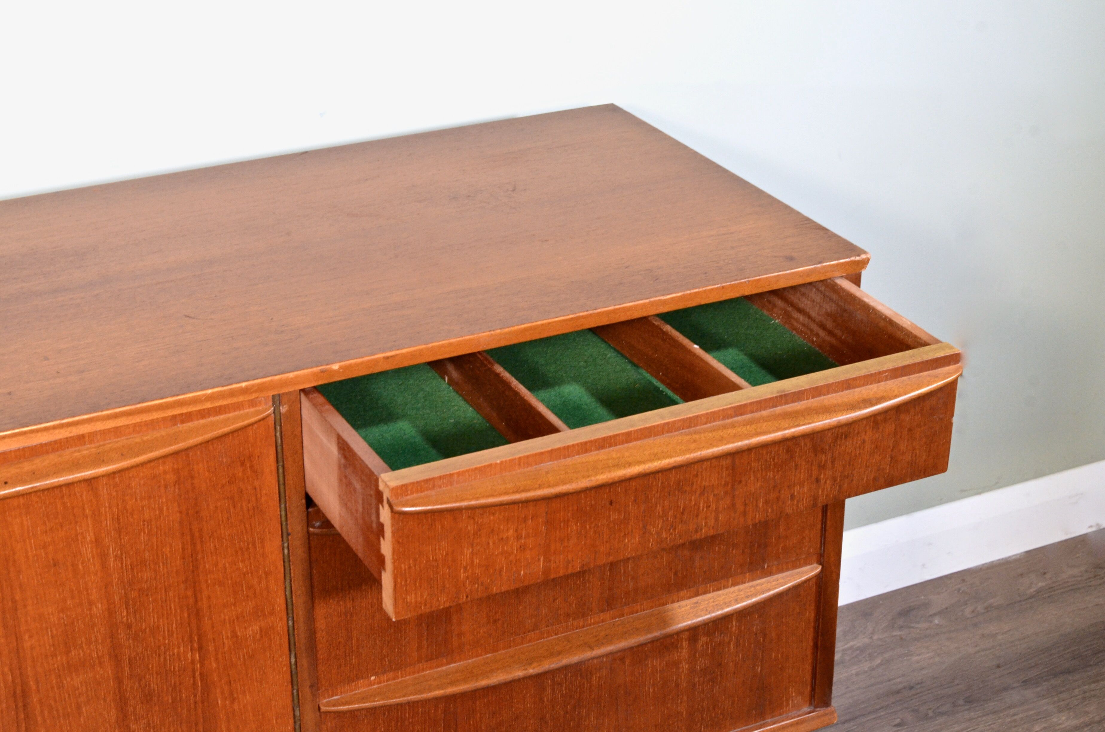Midcentury sideboard in teak by Morris of Glasgow