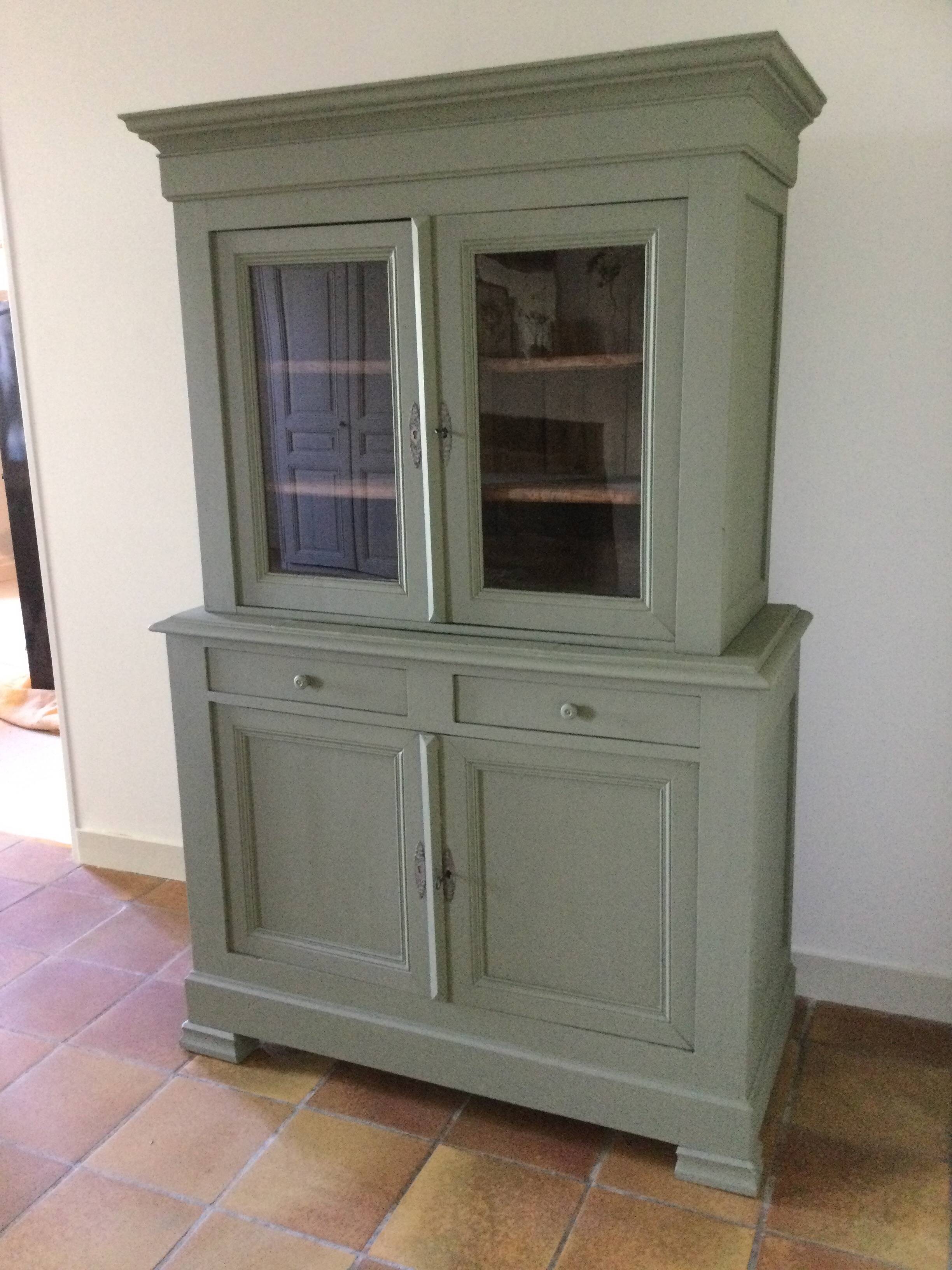 Antique patinated 2-part dresser