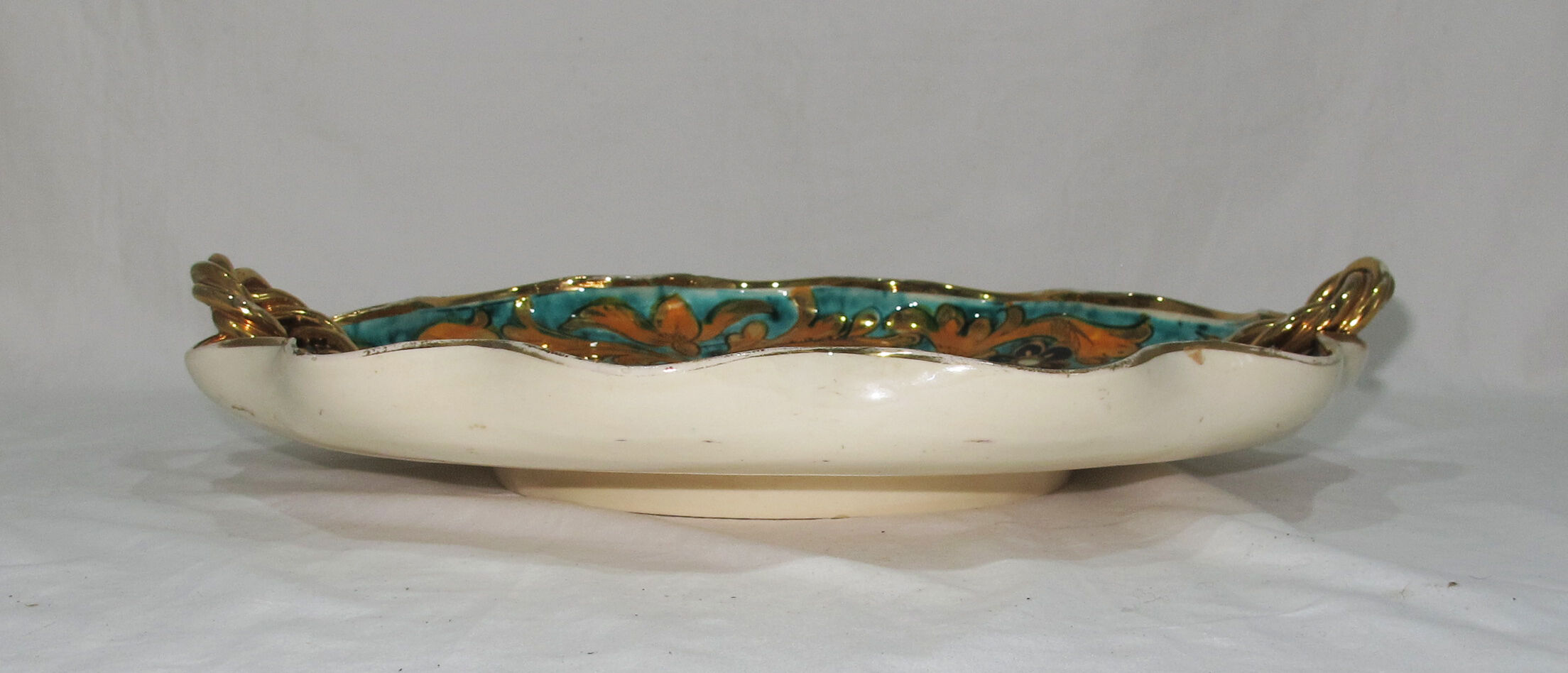 Italian dish depicting Alexander the Great