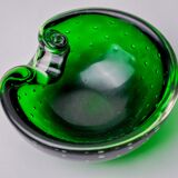 Ashtray sommerso cactus by seguso, Murano glass, Italy, 1970