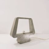 Lampe de table en aluminium, 1970