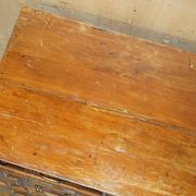 17th Century Antique Oak Commode with Two Rows of Drawers