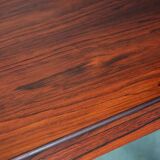 Renovated vintage Scandinavian coffee table, mid-century modern table.