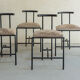 Rodney Kinsman, suite de quatre chaises modèle Tokyo