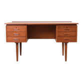 Mid-Century Danish Teak Executive Desk, 1960s.